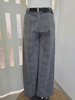 Pantalone Grigio Tartan