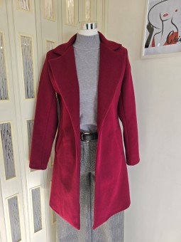 Cappotto Bordeaux