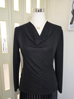 Maglia Lurex Nera