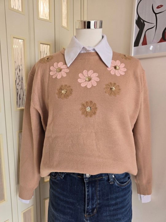 Pullover Camelia Camel