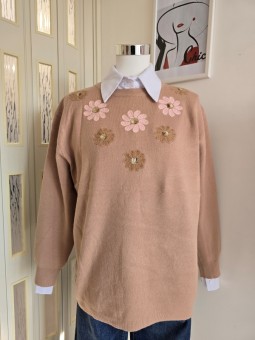 Pullover Camelia Camel