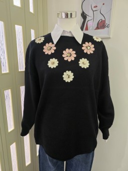 Pullover Camelia Nero