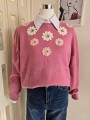 Pullover Camelia Rosa