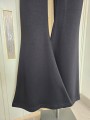 Pantalone Nero Zampa Larga