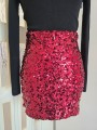 Gonna Paillettes Rossa