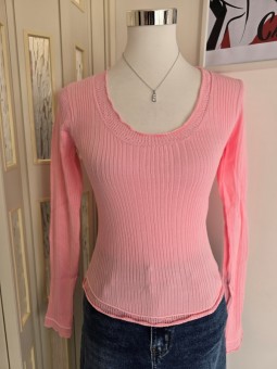 Maglia a costine Zelda Rosa