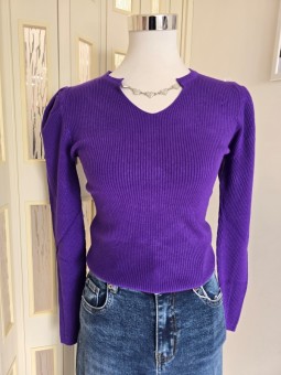 Maglia Cuori Viola