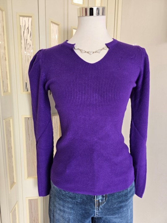 Maglia Cuori Viola