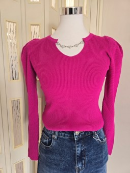 Maglia Cuori Fucsia