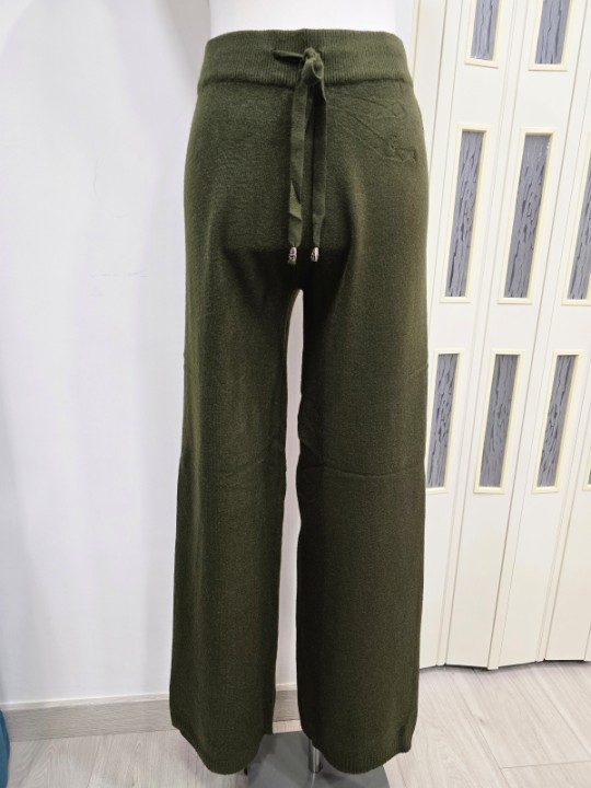 Coordinato a Trecce Verde Militare