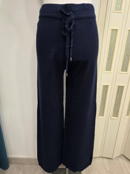 Coordinato a Trecce Blu Scuro