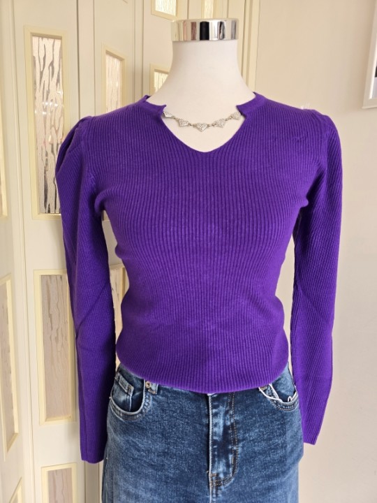 Maglia Cuori Viola