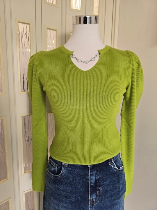 Maglia Cuori Verde