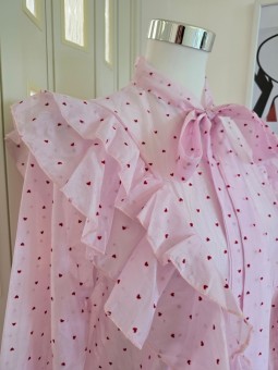 Camicia Rosa Cuori Rossi
