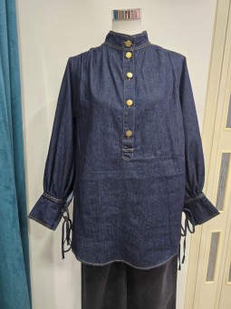 Blusa Denim Scuro