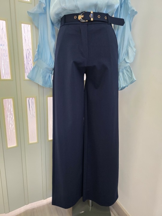 Pantalone Blu & Cintura