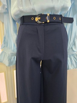 Pantalone Blu & Cintura
