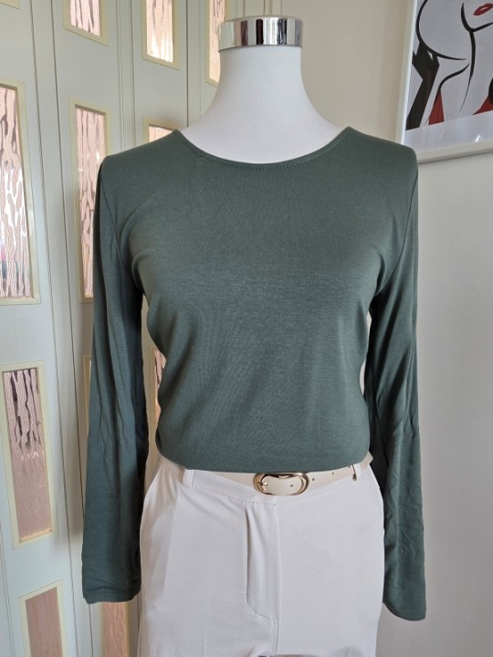 Maglia Con Anello Verde