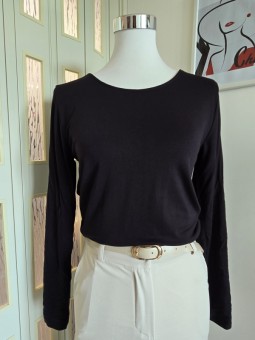 Maglia Con Anello Nera