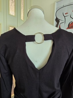 Maglia Con Anello Nera