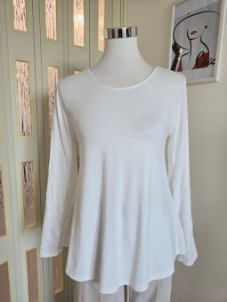 Maglia Con Anello Bianca