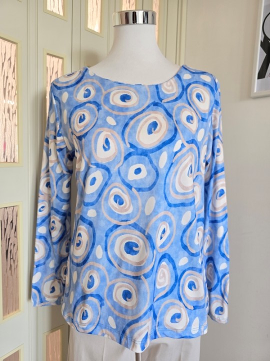 Maglia Cerchi Azzurra