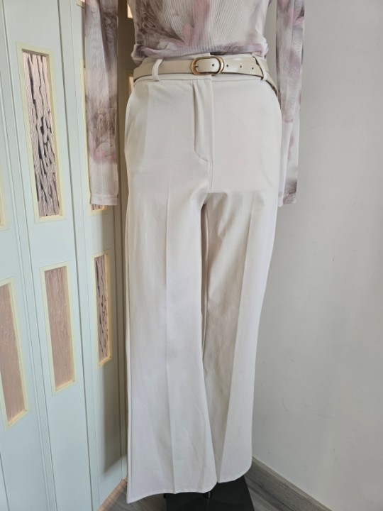 Pantalone Zampa Beige