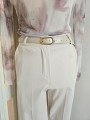 Pantalone Zampa Beige