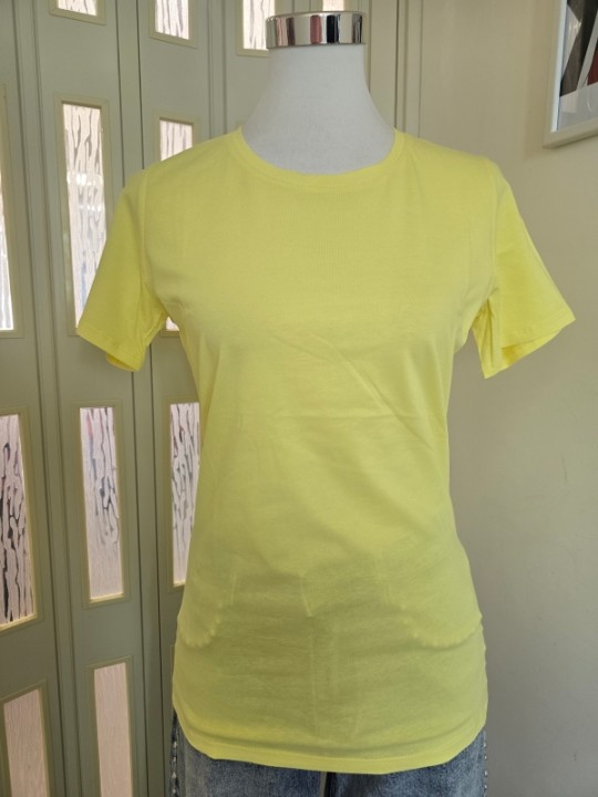 T-Shirt Basic Gialla