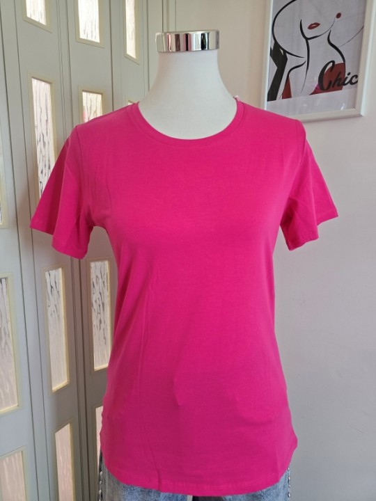 T-Shirt Basic Fucsia