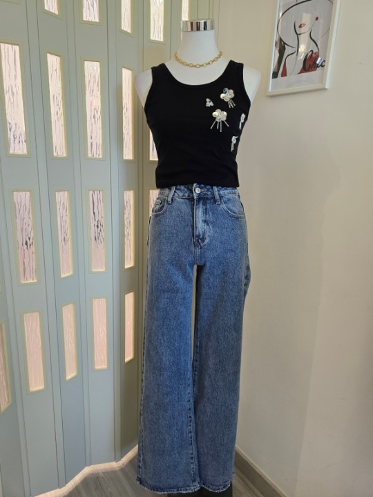 Jeans Palazzo StraightLeg