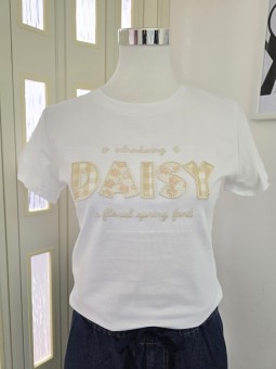 T-Shirt Daisy Bianca