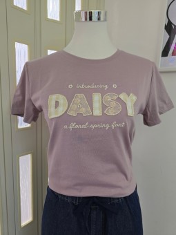 T-Shirt Daisy Malva