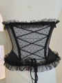 Corsetto Nero a Pois