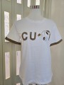 T-shirt Maniche Quadretti Cappuccino