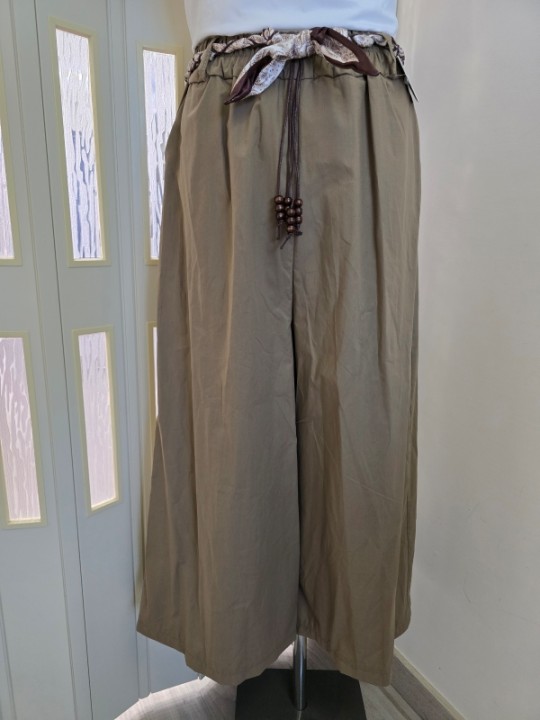 Pantalone Gamba Larga Fango