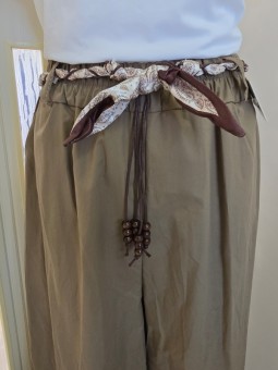 Pantalone Gamba Larga Fango