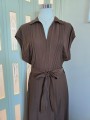 Abito Marrone Curvy