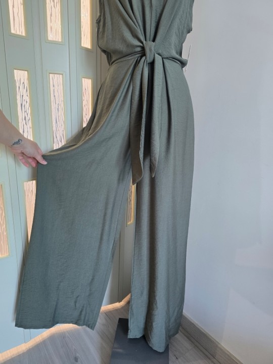 Jumpsuit Verde Militare