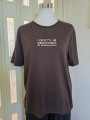 T-Shirt Difetti Marrone
