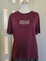 T-Shirt Difetti Bordeaux