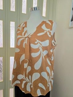 Top A Fantasia Arancione