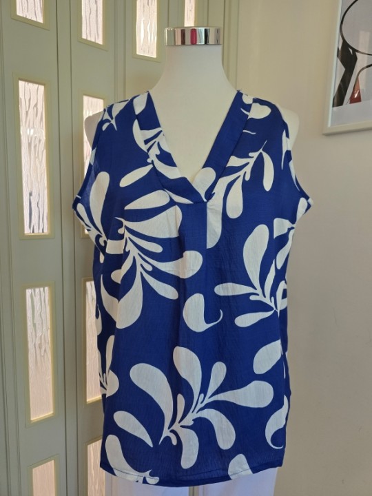 Top A Fantasia Blu