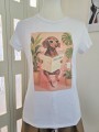 T-shirt Cane Con Giornale