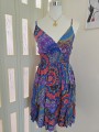 Abito India Blu/Multicolor