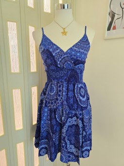 Abito India Blu