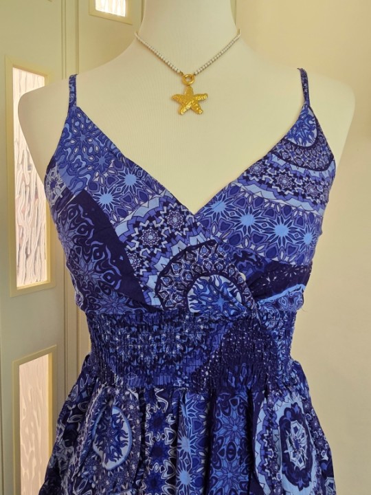 Abito India Blu