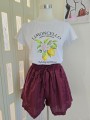 Shorts Bordeaux Pizzo
