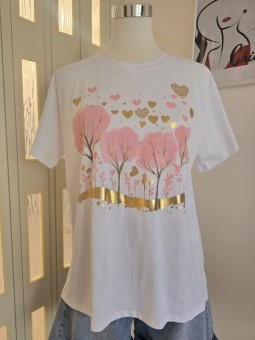 T-Shirt Cuori e Alberi