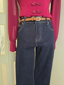Jeans Zampa Denim Scuro